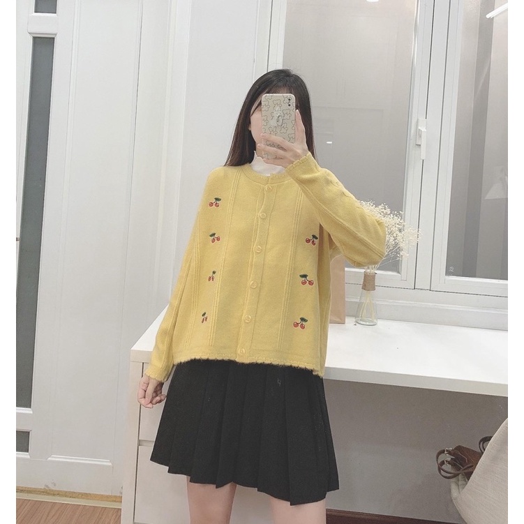 Áo cardigan cherry | BigBuy360 - bigbuy360.vn