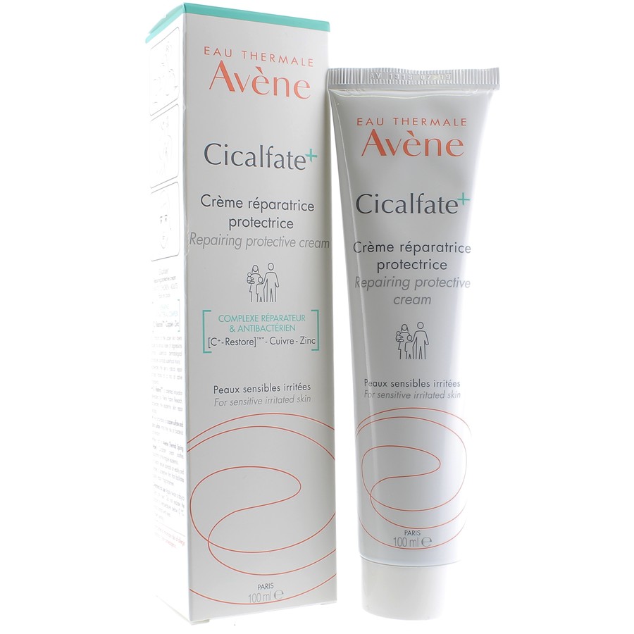 [100ML] Avene cicalfate + Kem Dưỡng Phục Hồi, Làm Dịu, Giảm Kích Ứng Da