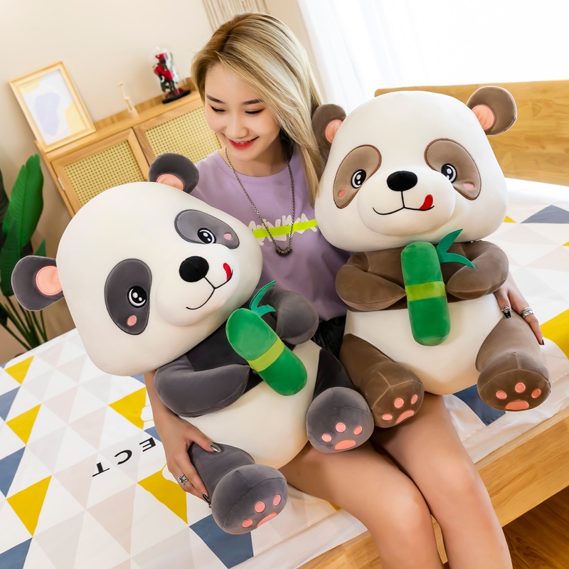 Gấu Bông Gấu Trúc Panda Ngồi - Gấu Trúc Nhồi Bông Cao Cấp