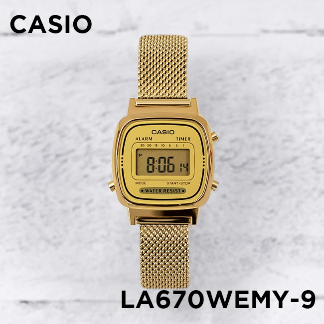 Đồng hồ nữ Casio Standard chính hãng Anh Khuê LA670WEMY-9DF