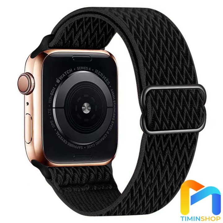 Dây Apple Watch series 3/ 4/ 5/ 6/ 7 SE - Chất Nylon, khóa trượt