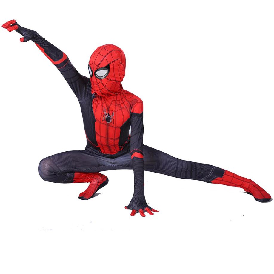 Quần áo bé trai siêu nhân người nhện spider COS02