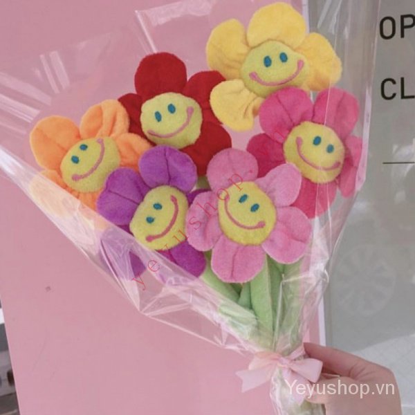 Hoa Cúc Đồ Chơi Nhồi Bông Xinh Xắn Trang Trí Nội Thất