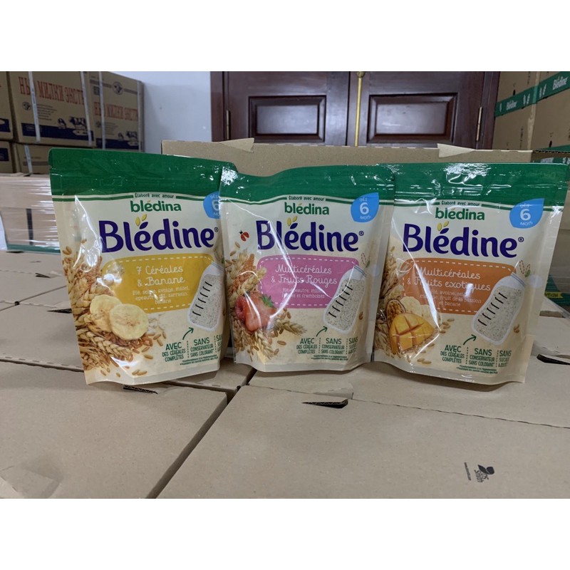 Bột lắc sữa Bledina hoa quả 200g date t9/2021