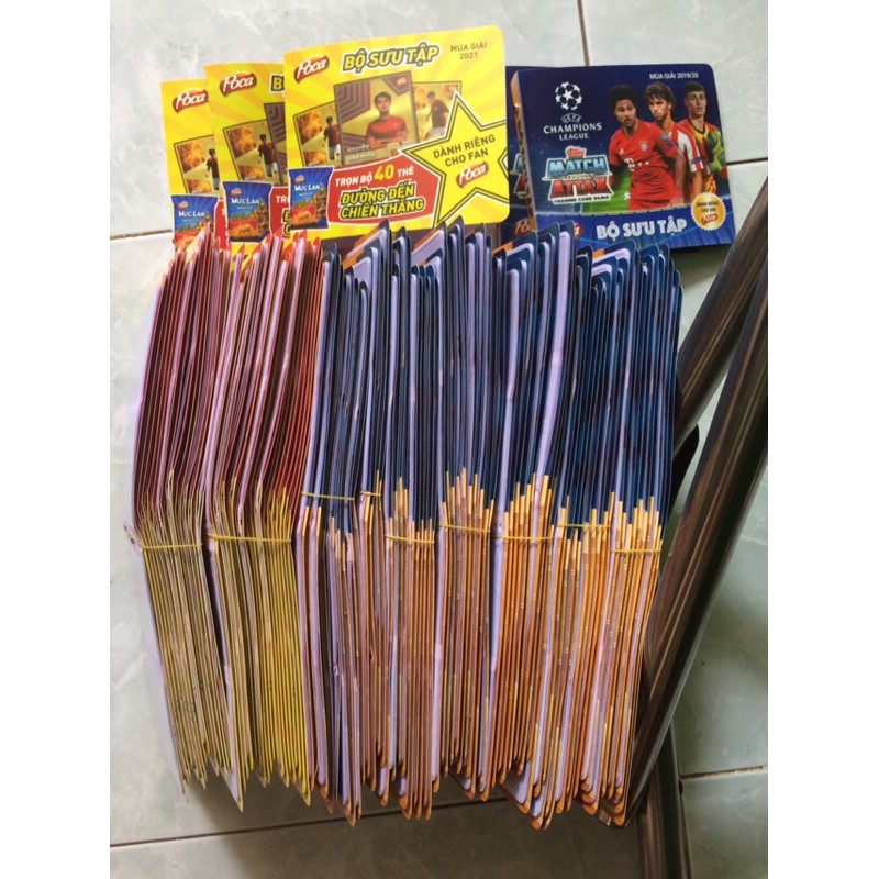 Album Cầu Thủ Các Mùa - Match Attax-Album poca 2021 mùa mới