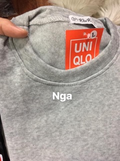 Bộ nỉ nam lót bông