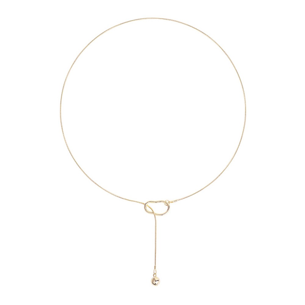 Dây Chuyền Hợp Kim Mặt Hình Khóa Thời Trang Cho Nữ