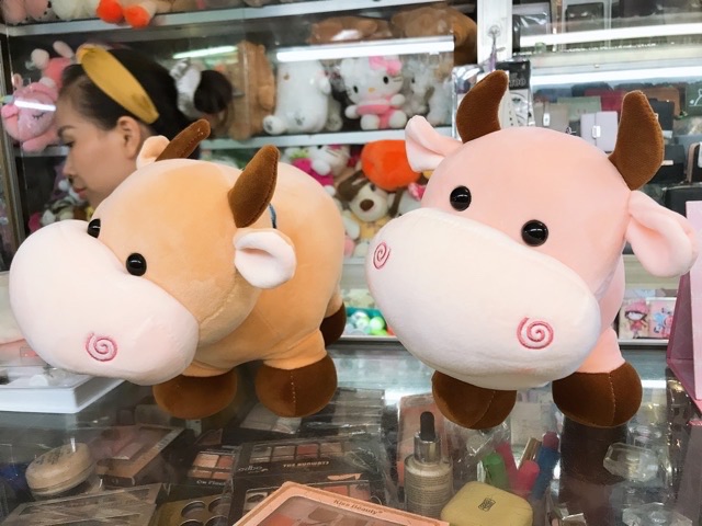 Gấu bông hình bò sữa  các cỡ