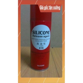 Dầu xịt tách khuôn chai xit bôi trơn dầu Silicone - 416