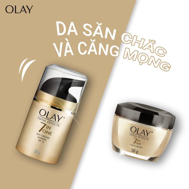 Bộ 2 kem dưỡng da Olay Total Effects ngày &amp; đêm 50G/hộp