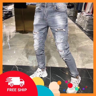 Quần Jean Nam Cao Cấp Vải Jean Co Dãn Nhiều Mẫu