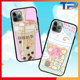 Ốp lưng iPhone 12 Pro Max / 12 Pro / 12 / 11 Pro Max / 11 Pro / 11 / XS Max hình Ly Trà Sữa Cute 02