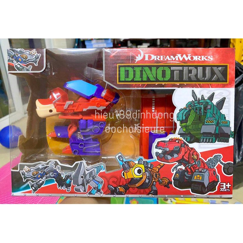 Hộp khủng long gogo dino biến hình oto