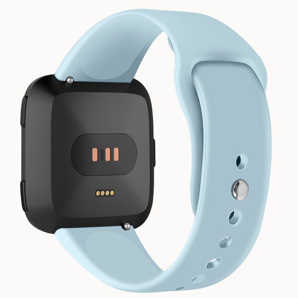 Dây Đeo Silicon Thoáng Khí Cho Đồng Hồ Thông Minh Fitbit Versa 1 / 2 Versa 2 / Versa Lite