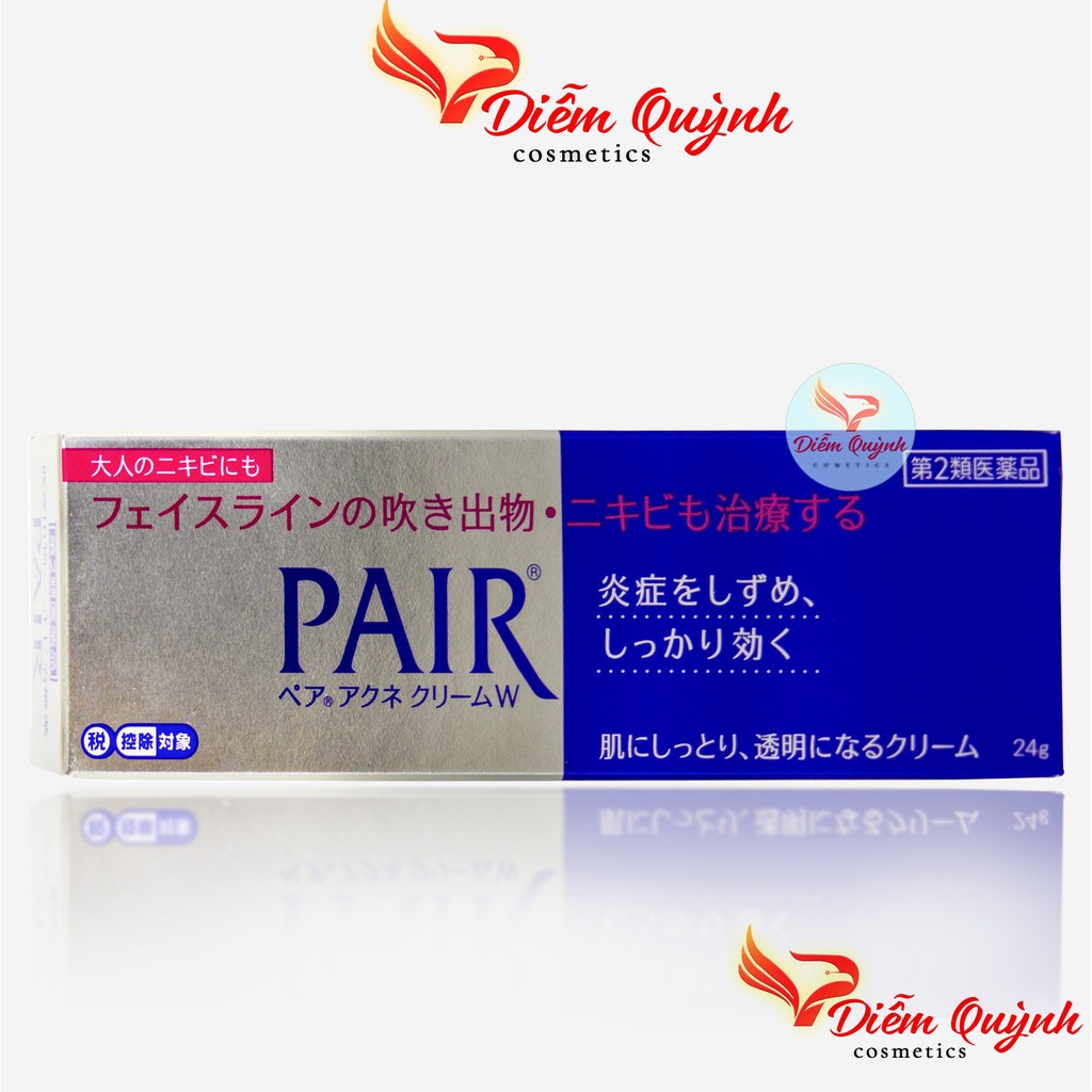 Kem ngừa mụn Pair Acne W Cream Nhật Bản 24g