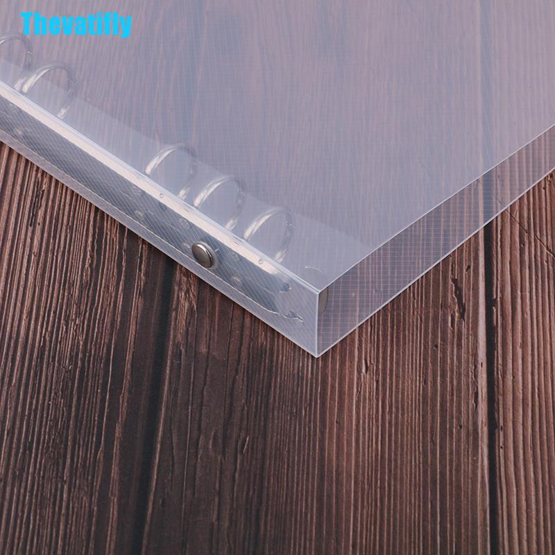 Bìa Hồ Sơ Trong Suốt Sáng Tạo A6 A5 B5