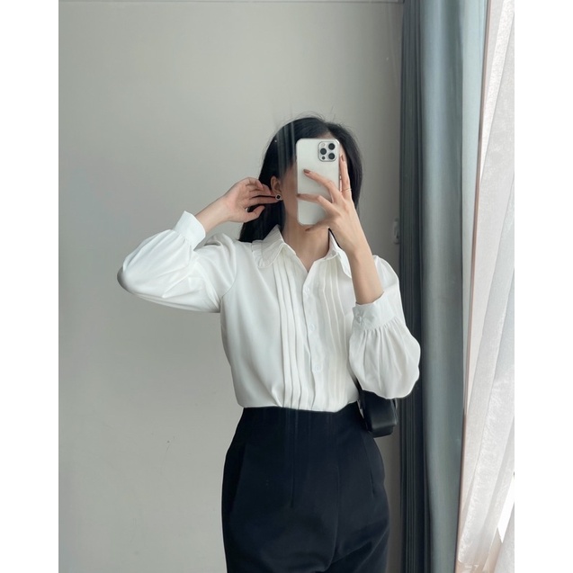 JANNI SHIRT - áo sơ mi lụa thiết kế REGEN