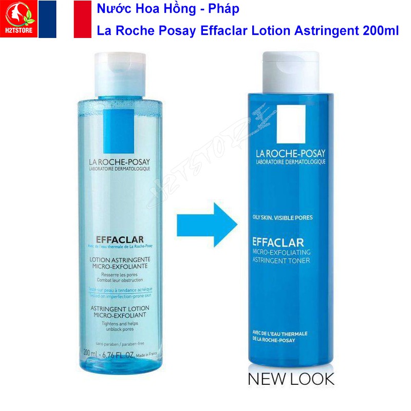 Nước Hoa Hồng Dành Cho Da Dầu Mụn La Roche Posay 200 ml