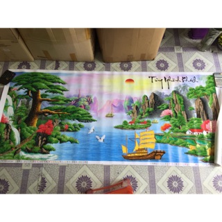 Tranh đính đá thành phẩm