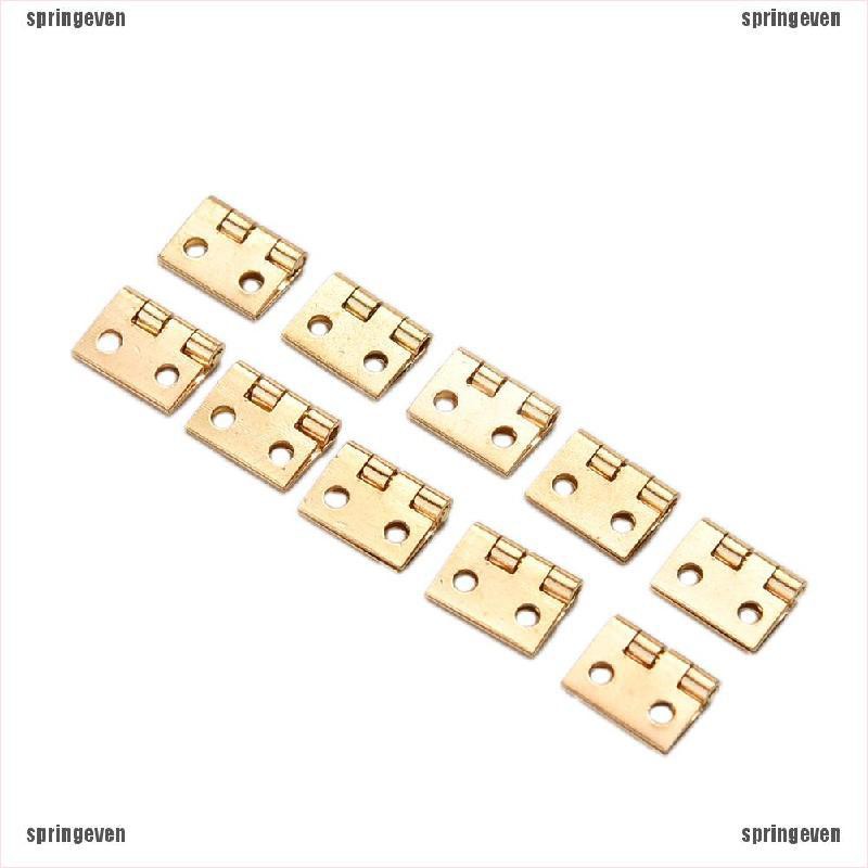 Set 20 Bản Lề Mini Kim Loại Cho Nhà Búp Bê 1 / 12