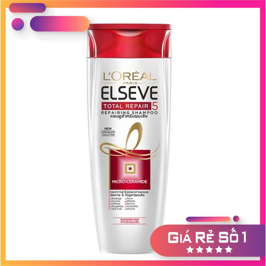 Dầu Gội Phục Hồi Tóc Loreal Elseve Total Repair 5 [Coco Shop]