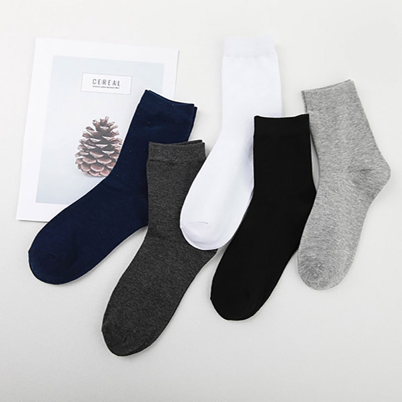 Vớ ECMLN cổ cao màu trơn phong cách Hàn Quốc thời trang