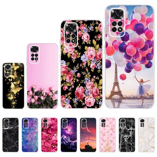 Ốp Điện Thoại Silicon Mềm In Hình Thời Trang Cho Xiaomi Redmi Note 11 11S Note 11 4G Note11 S 6.43