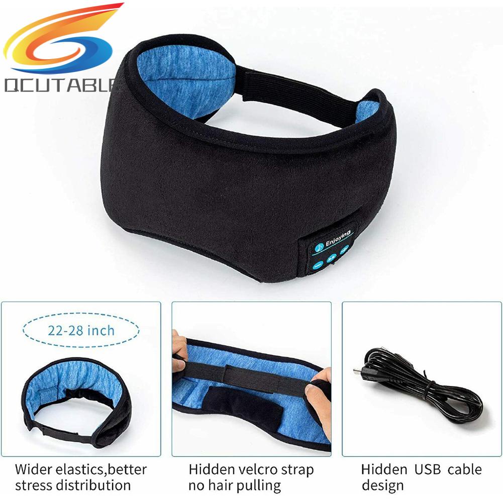 Miếng Bịt Mắt Ngủ Kết Nối Bluetooth 5.0 Kiêm Bịt Mắt Khi Ngủ