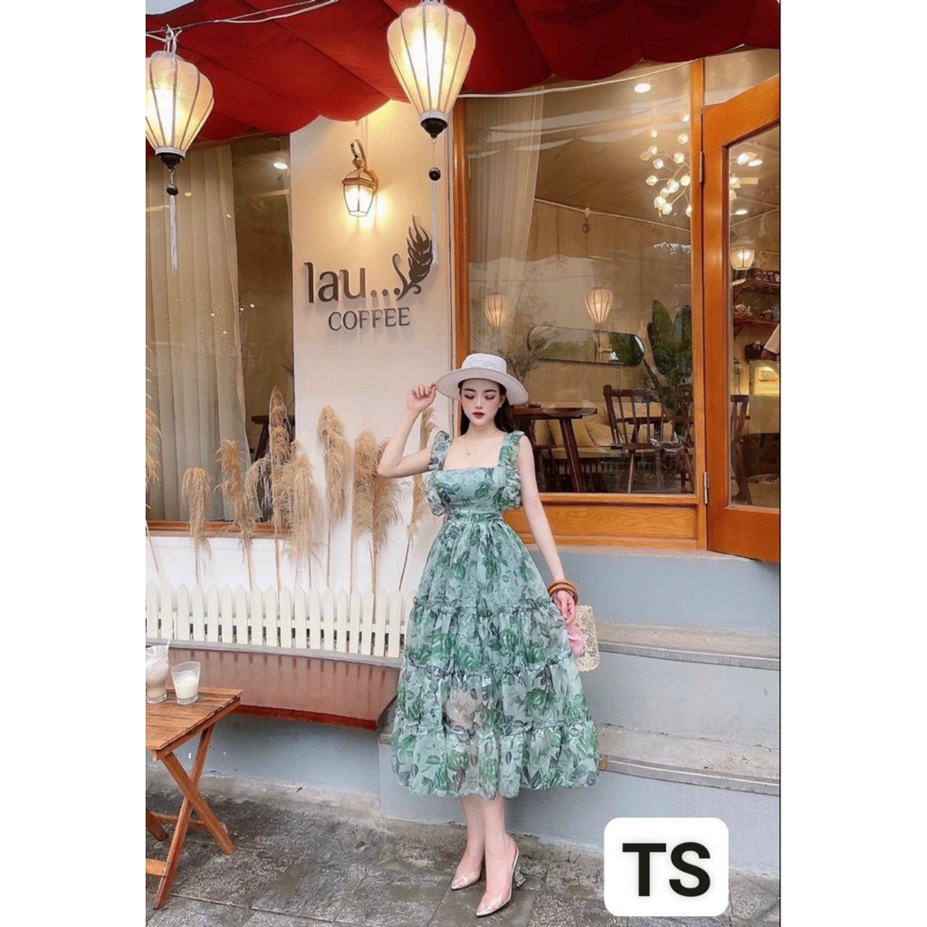 váy maxi thiết kế hai dây,maxi đi biển trẻ trung cá tính | BigBuy360 - bigbuy360.vn