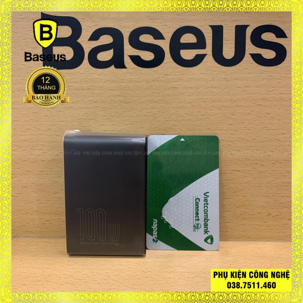 Củ sạc nhanh Baseus GaN Pro 2C1U 120W PD cho Smartphone/ Tablet/ Macbook