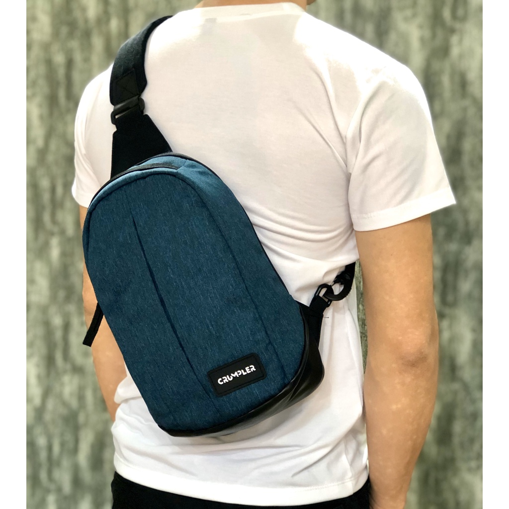 Túi đeo chéo nam nữ thời trang thể thao chống nước Crumpler, Balo nam 1 quai đeo chéo đi chơi đi học - Shopbalotui