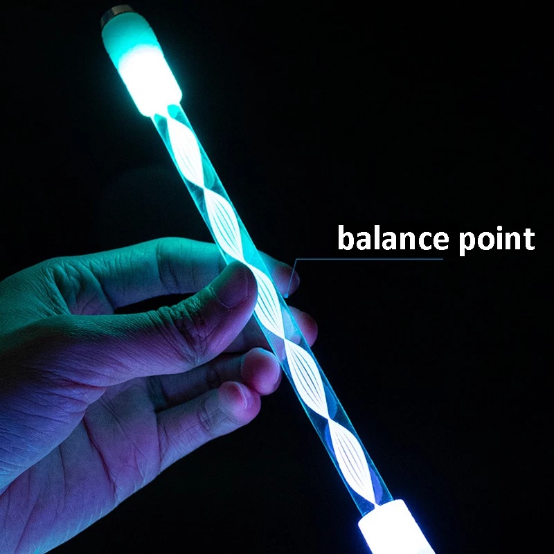 Bút Xoay Có Đèn LED Phát Sáng Giúp Giảm Căng Thẳng Dành Cho Trẻ Em Và Người Lớn