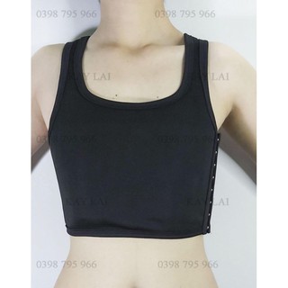 Áo nịt ngực ngắn có viền