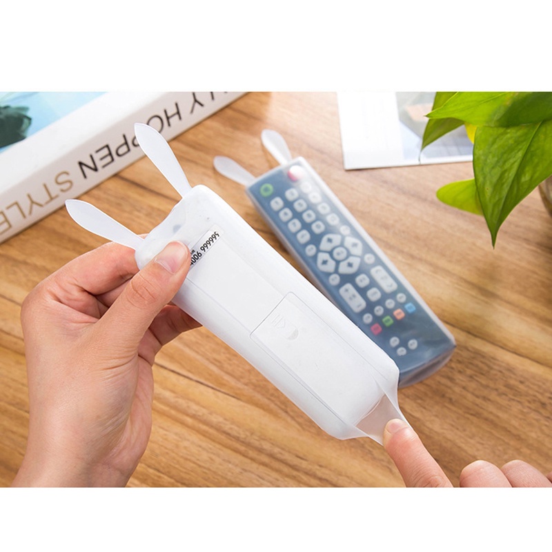 Vỏ bọc điều khiển từ xa tv/máy lạnh bằng silicon trong suốt chống nước/bụi bẩn tiện dụng