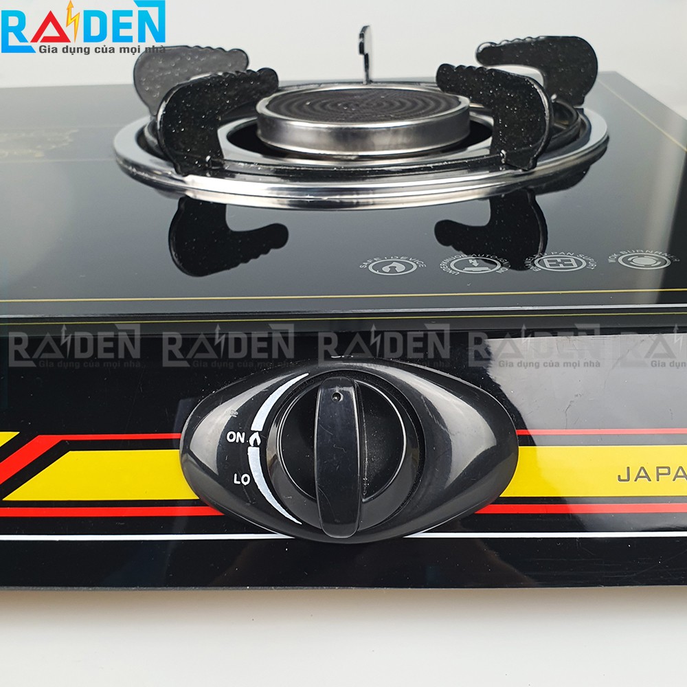 Bếp ga hồng ngoại Raiden RD-368 mặt kính cường lực, tiết kiệm ga