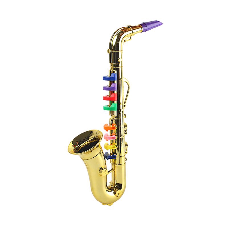 Đồ chơi kèn Saxophone 8 kiểu âm thanh cho trẻ học chơi nhạc sớm