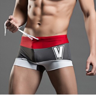Quần bơi nam boxer cao cấp, quần bơi nam 2018 qb31a