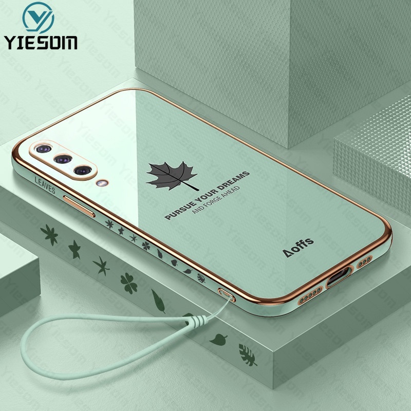 Ốp Điện Thoại Viền Vuông Chống Sốc Sang Trọng Cho Samsung Galaxy A21S A11 A10S A20S A10 A20 A30 A50 A50S A30S A70 A70S A7 2018 A750