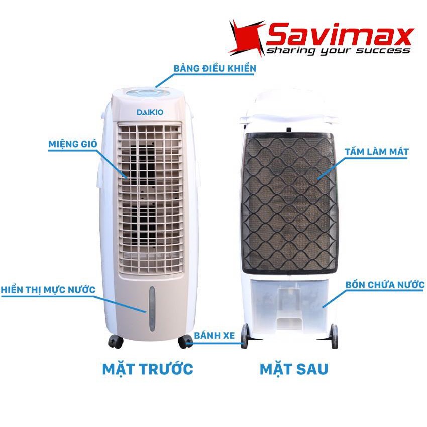 Quạt điều hòa - Máy làm mát không khí Daikio DK-1500B