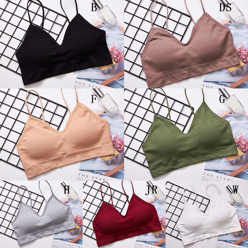 Áo lót No Steel Ring Liner Solid Color padded bra