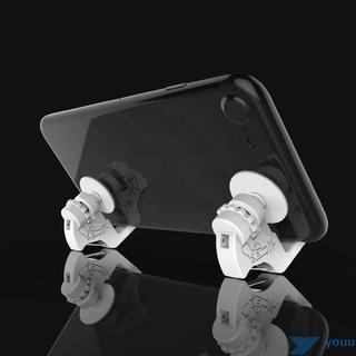 〖YOU❤〗 1 Pair Phone Holder Gamepad Trigger Fire Button Smart Phone Joysticks Games Controller for PUBG