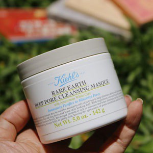 Mặt Nạ Đất Sét Kiehl's Dưỡng Trắng Sạch Mụn Đầu Đen Kiehl's Rare Earth Deep Pore Cleansing Masque 125ml