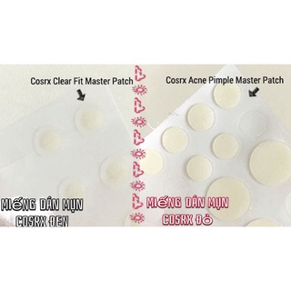 (Có mẫu mới Acne Patch) Miếng Dán Mụn #Cosrx các loại