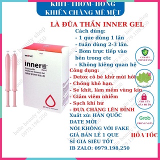 Inner Gel Đũa Thần Chính Hãng Dung Dịch Vệ Sinh Phụ Nữ Gel Inner Se Khít Vùng Kín Số 1 Hàn Quốc Sạch Thơm Làm Hồng Cô Bé