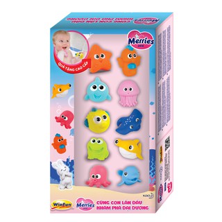 Bộ Đồ Chơi Nhà Tắm Winfun Phun Nước Sét 10 Con [Hàng Khuyến Mãi]