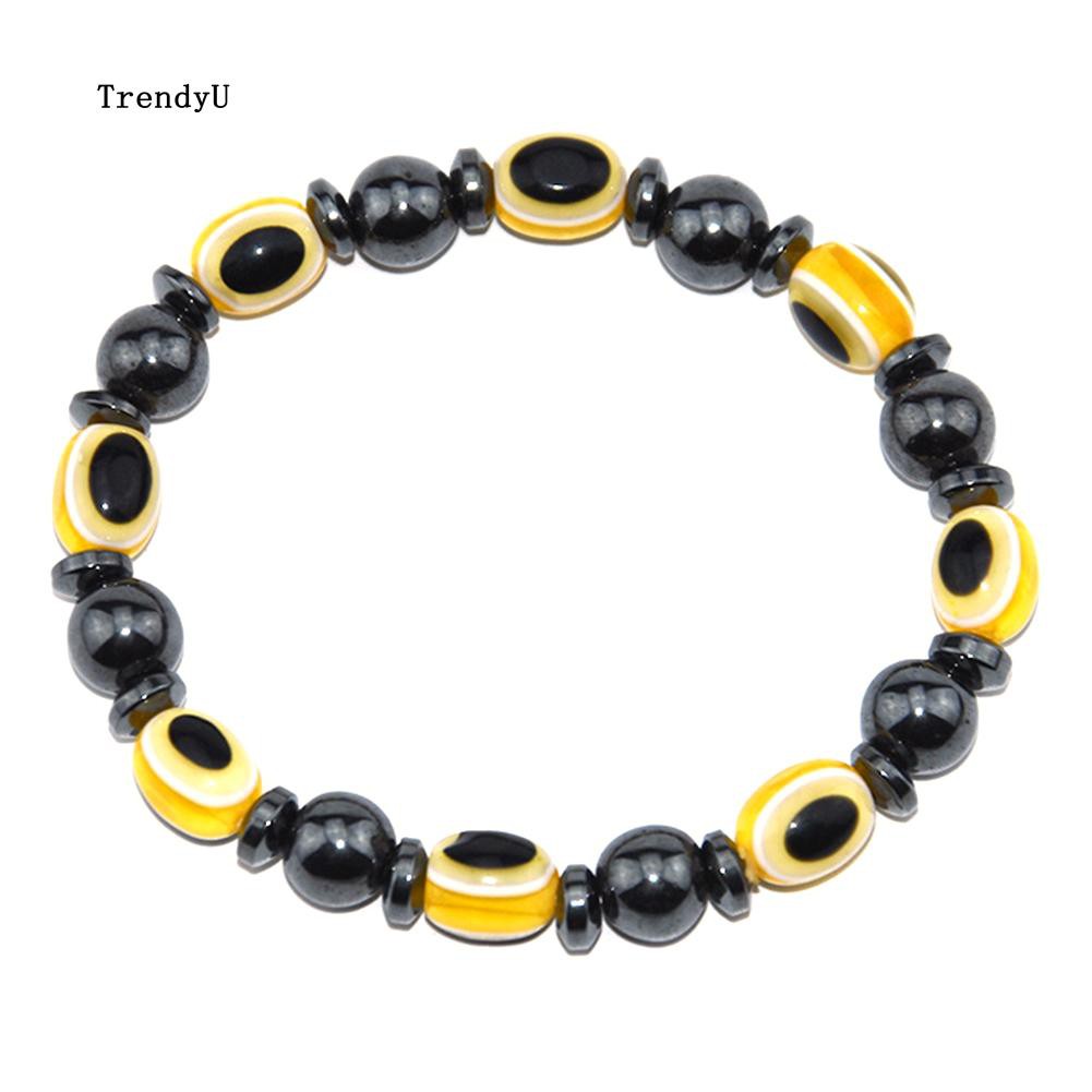 Vòng Tay Chuỗi Hạt Đá Hematite Giảm Cân Thời Trang Cho Nam Và Nữ