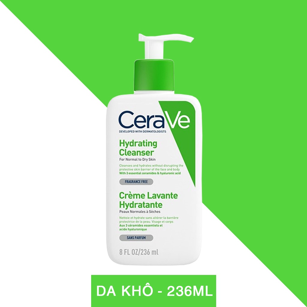 Sữa rửa mặt Cerave Facial Cleanser 236ml - 473ml