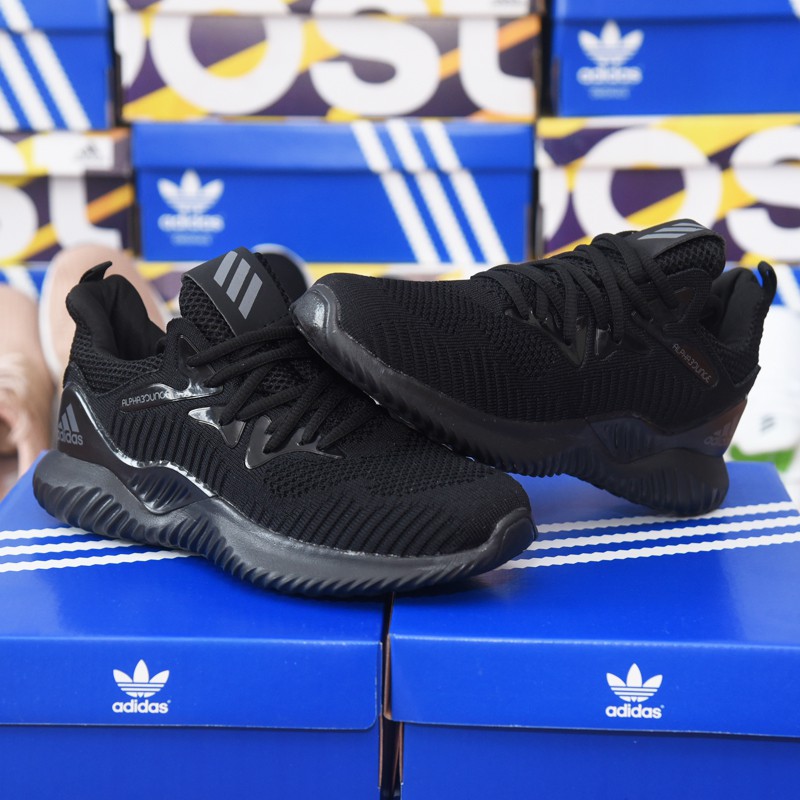 [ Free Ship + Full Box ] Giày Thể Thao Alpha Bounce 2019 : Đen đế đen - Đủ Size ( Nam )