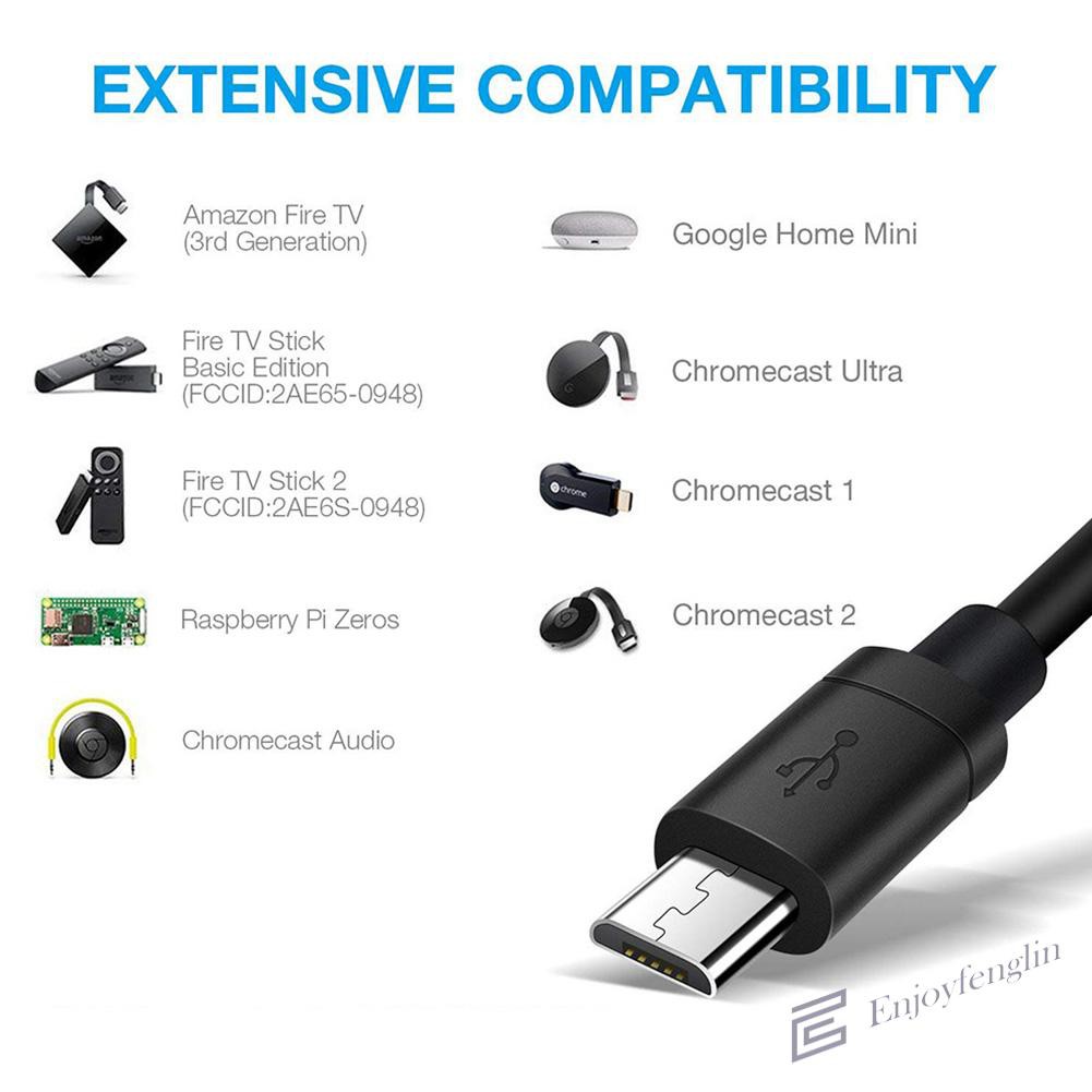 Bộ Chuyển Đổi En Ethernet Cho Amazon Fire Tv Google Home Mini Chromecast Ultra 2 1 | BigBuy360 - bigbuy360.vn