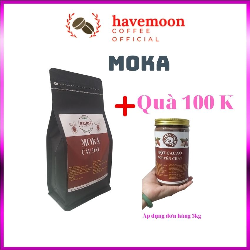 Cà Phê Moka Cafe Rang Xay Nguyên Chất Cầu Đất Pha Phin, Pha Máy, Cold Brew  Gu Nhẹ  Chua Nhẹ Hậu Ngọt Sâu Hương Trái Cây | BigBuy360 - bigbuy360.vn